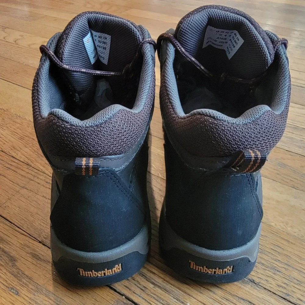 Timberland Men's Size 7 Mt.‎ Maddsen Mid Waterproof Dark Brown Hiking Boot